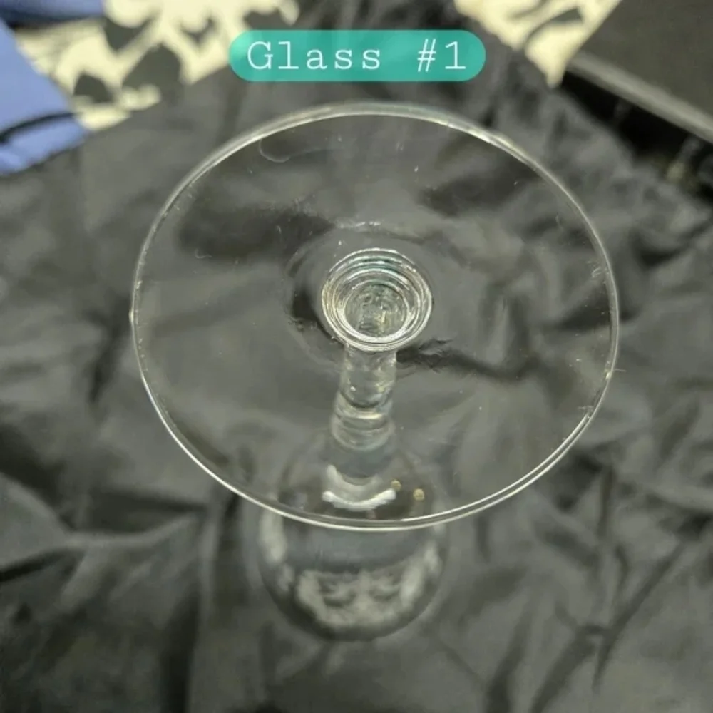 3 Morgantown Glass Co's Virginia Cordial Etched in Clear Wine/Water Glass - Picture 2 of 16